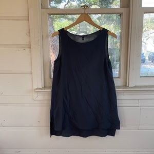 Eileen Fisher grey shirt